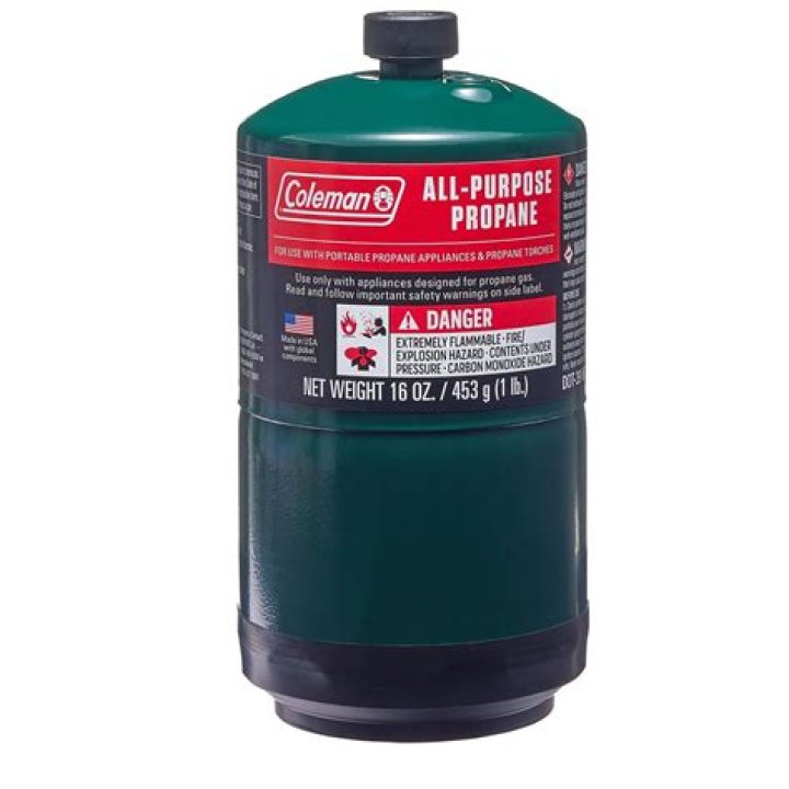 Are Coleman 1 lb propane tanks refillable?