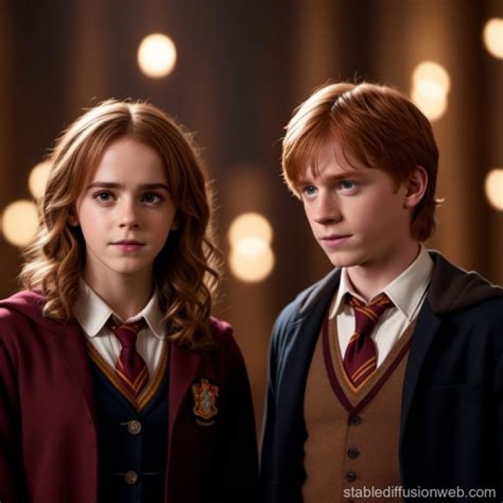 Are Ron and Hermione related?