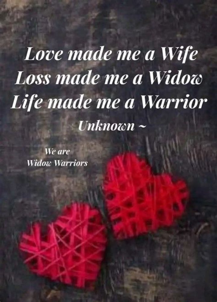 Can a widow ever love again?