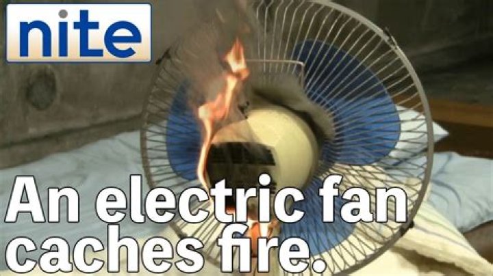 Can ceiling fans catch fire?