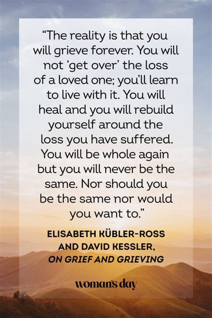 Can grief hit you weeks later?