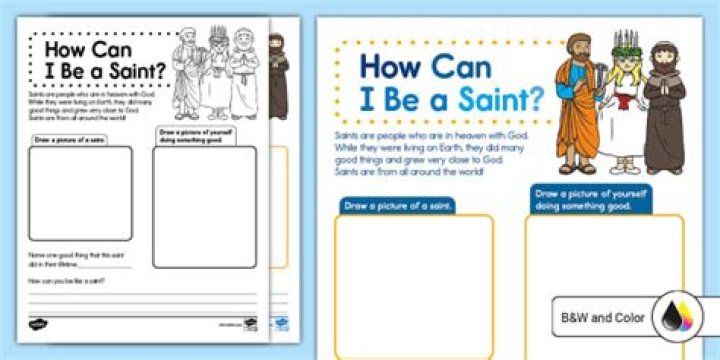 Can I be a saint?