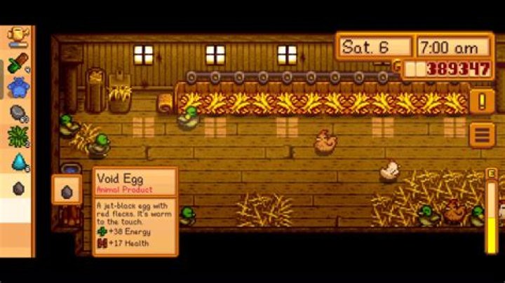 Can I hatch a Void Egg Stardew Valley?