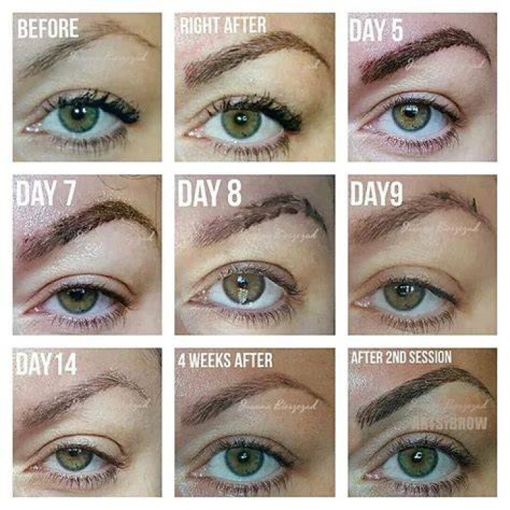 Can I wash my eyebrows after 7 days of microblading?