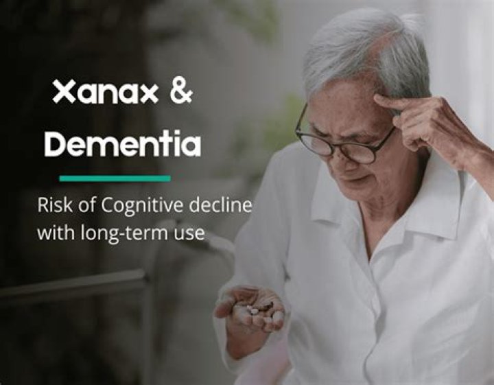 Can long-term use of Xanax cause dementia?