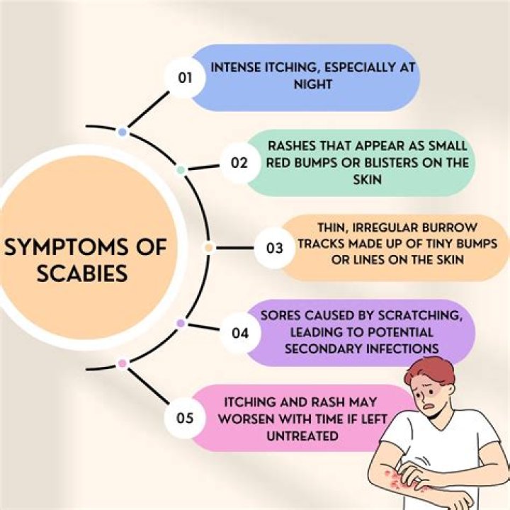 Can scabies lie dormant in humans?