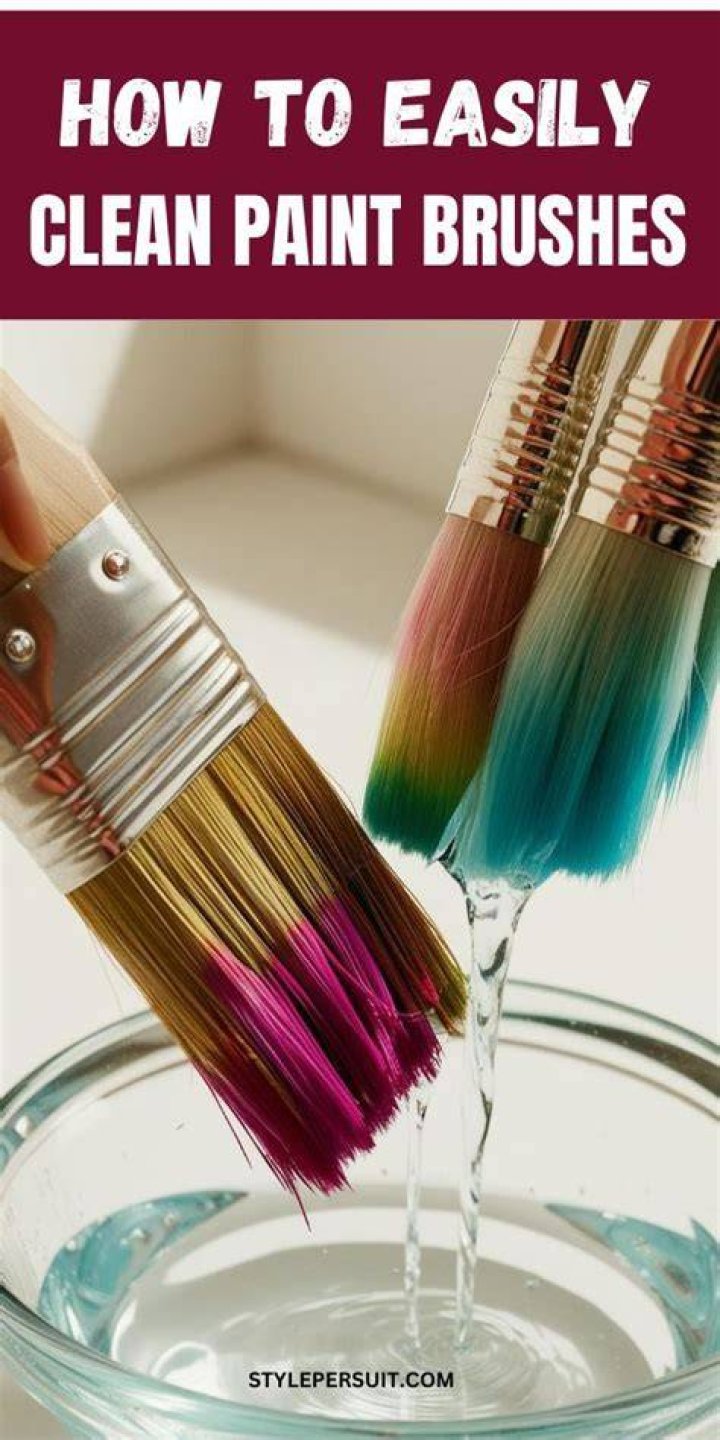 Can you clean paint brushes with paint thinner?