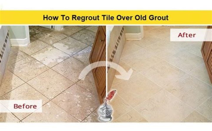 Can you cover old grout with new grout?