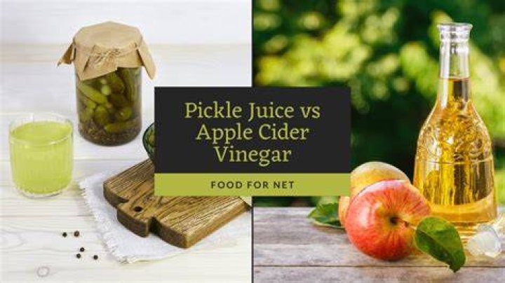 Can you drink pickle juice and apple cider vinegar together?