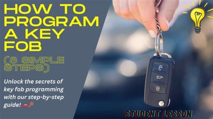 Can you program a smart key yourself?