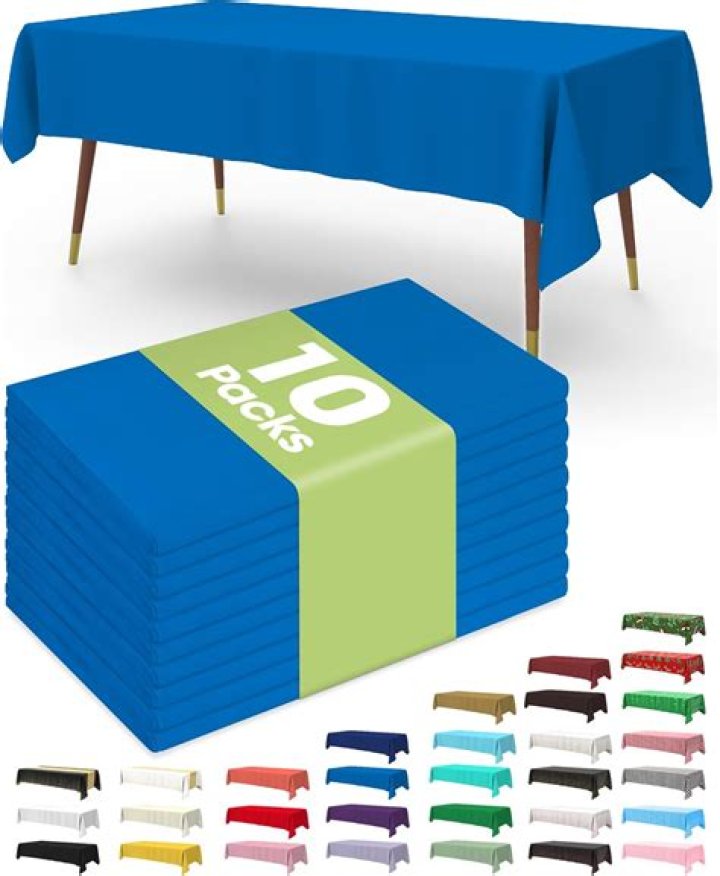 Can you put a tablecloth on a glass table?