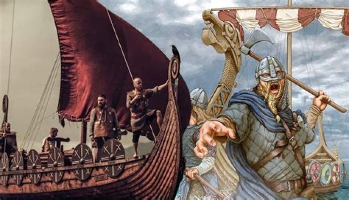 Did the Vikings fight with the English?