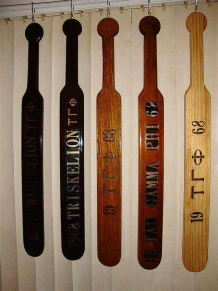 Do fraternities paddle?