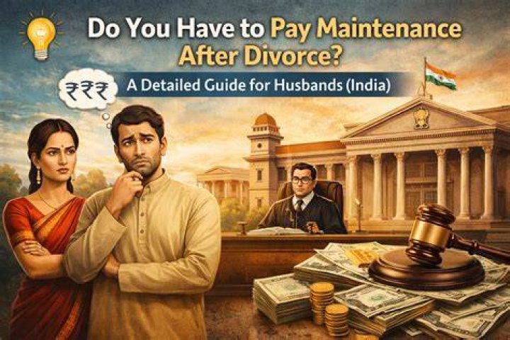 Does a husband have to pay maintenance to his wife?