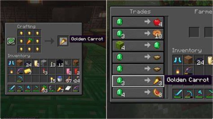 Does any villager sell golden apples?