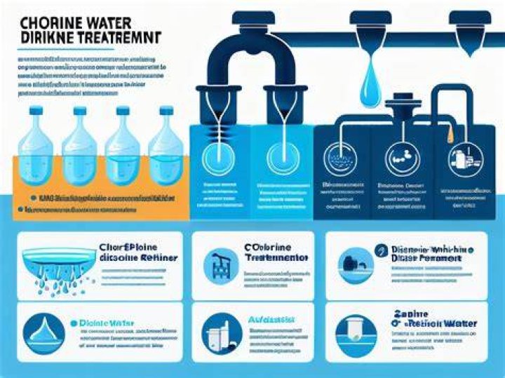 Does chlorine turn well water brown?