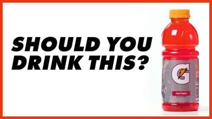 Does Gatorade hydrate you after drinking?