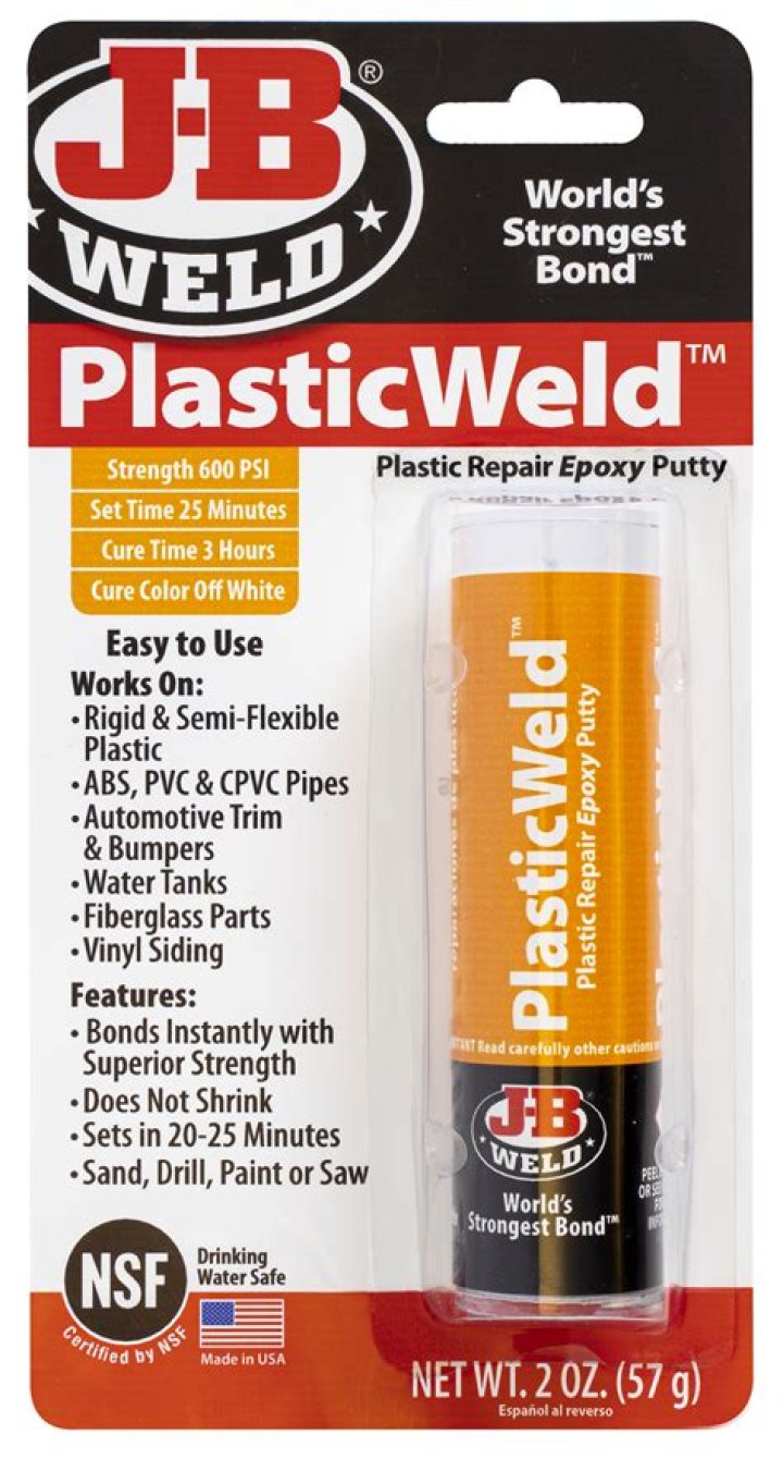 Does JB plastic weld work?