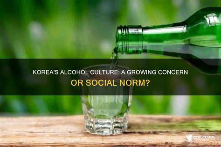 Does Korea have an alcohol problem?