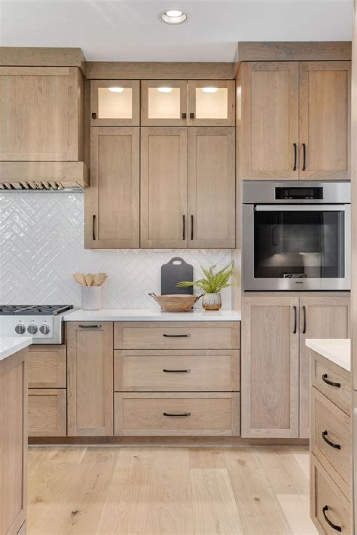 Does light wood go with white furniture?