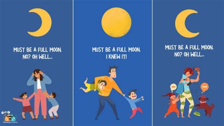 Does the full moon affect men's moods?