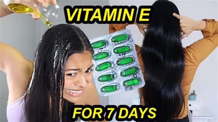 Does vitamin E help grow hair?