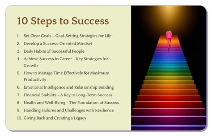 How can I be successful in school and life?