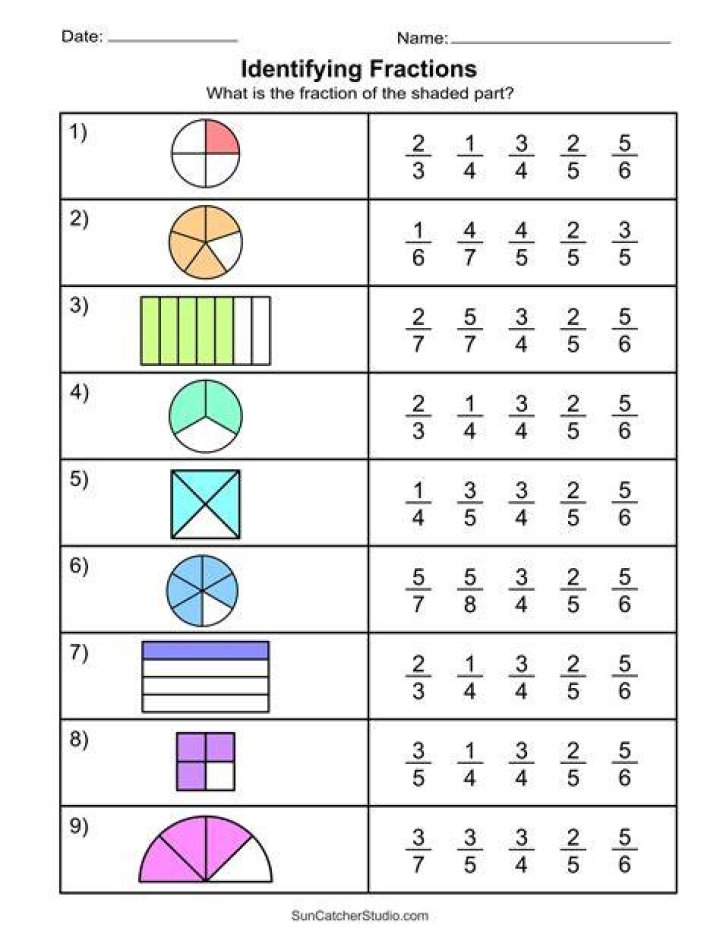 How can I help my 7 year old with fractions?