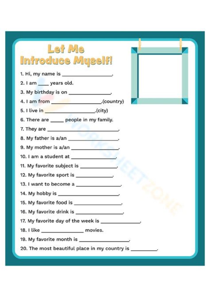 How can I introduce myself without using I?