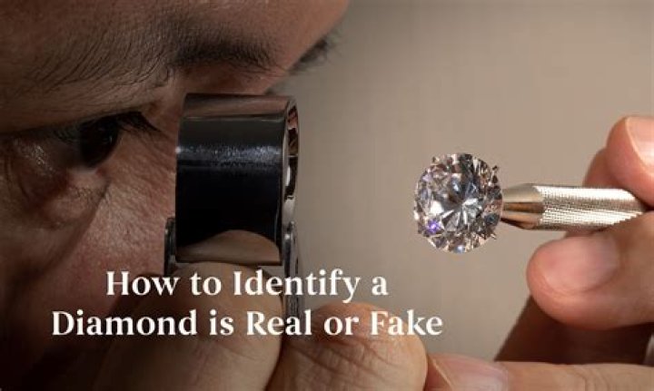 How can I tell if my diamonds are real?