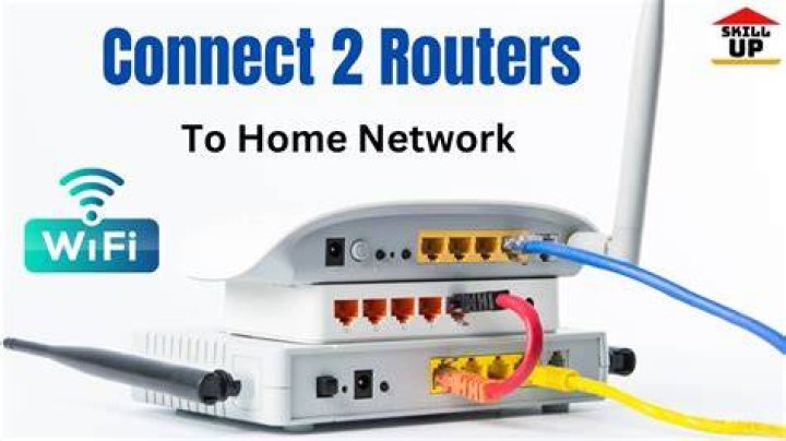 How do I add a second router to upstairs?