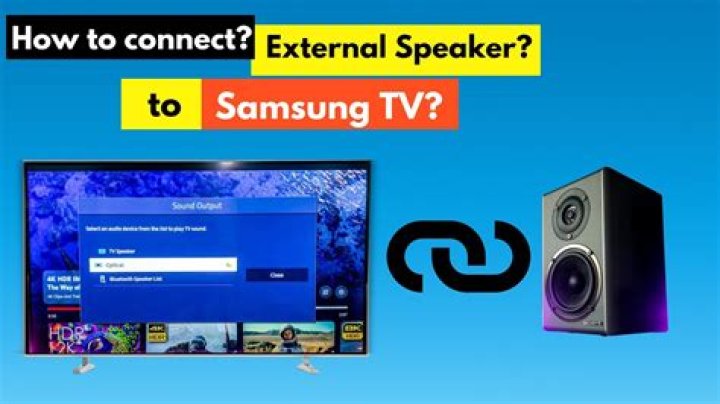 How do I connect external speakers to my Hisense TV?
