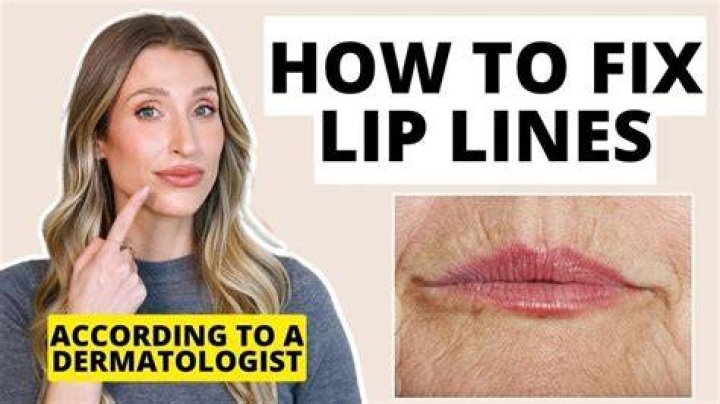 How do I get rid of wrinkles around lips?