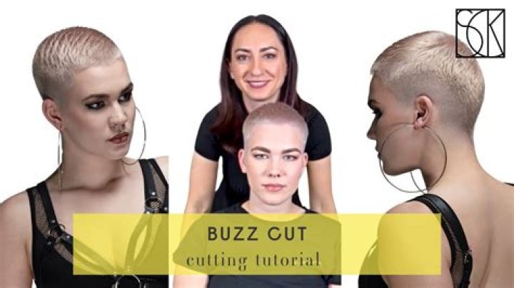How do I give myself a buzz cut female?
