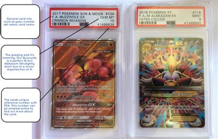 How do I grade my Pokemon cards?