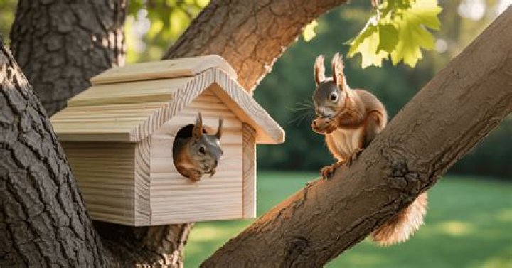 How do I make a squirrel nest box?