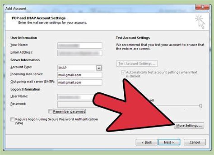How do I set up my email on my laptop?