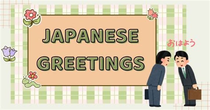 How do Japanese greet customers?