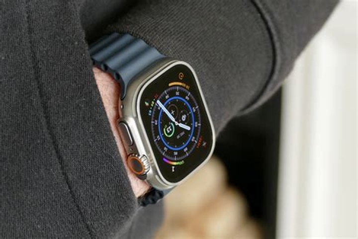 How do you clean a discolored Apple Watch band?