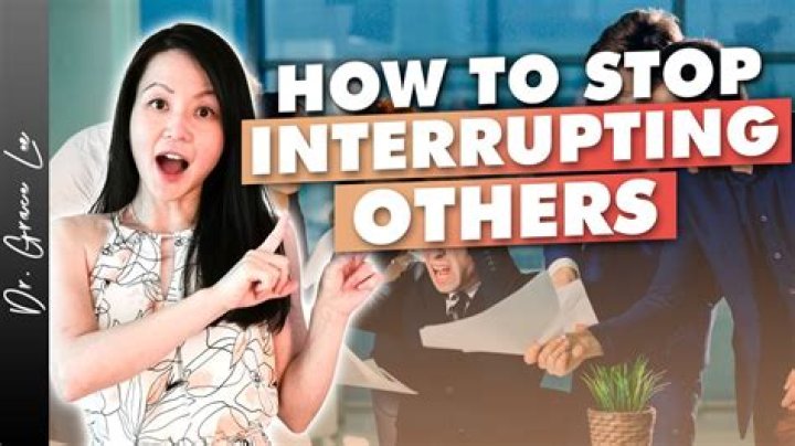 How do you interrupt yourself in writing?