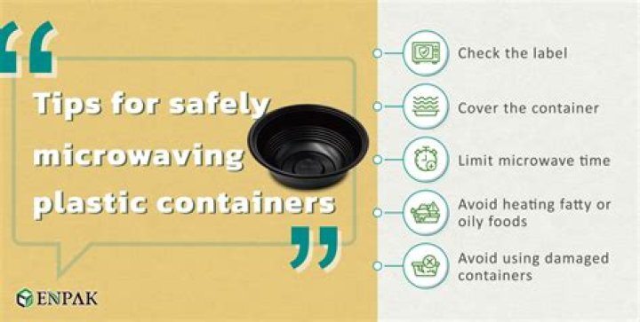 How do you know if plastic is microwavable?