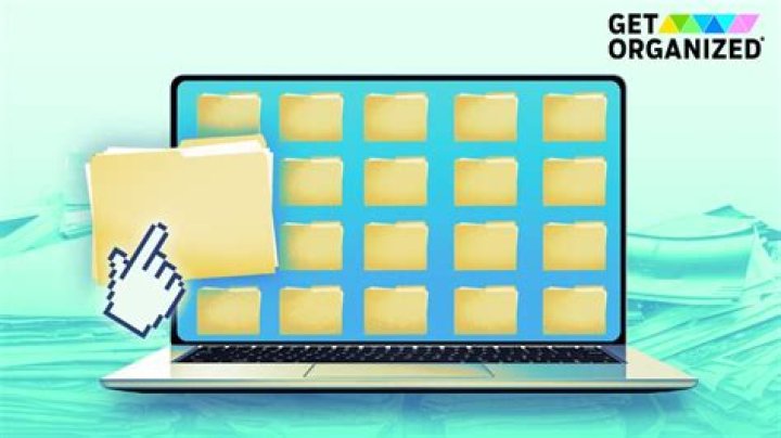 How do you organize files in a folder?