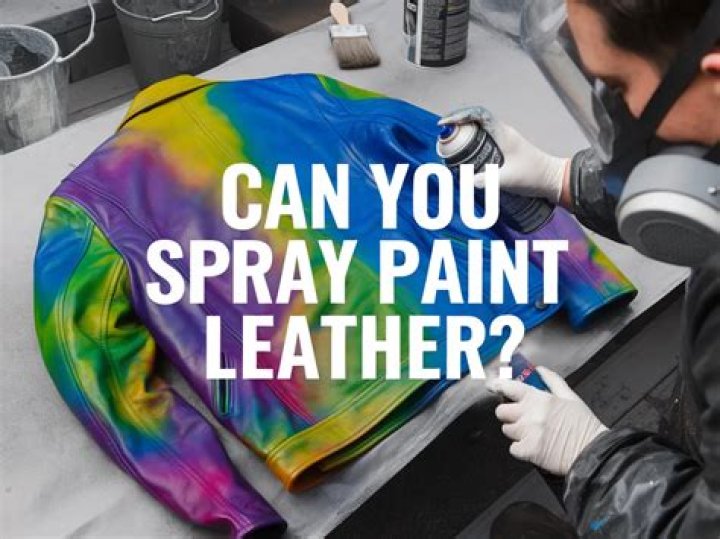 How do you permanently paint leather?