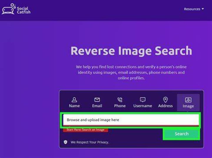 How do you reverse image search on social media?