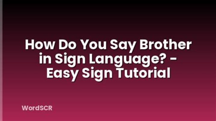 How do you say brother in NZ?