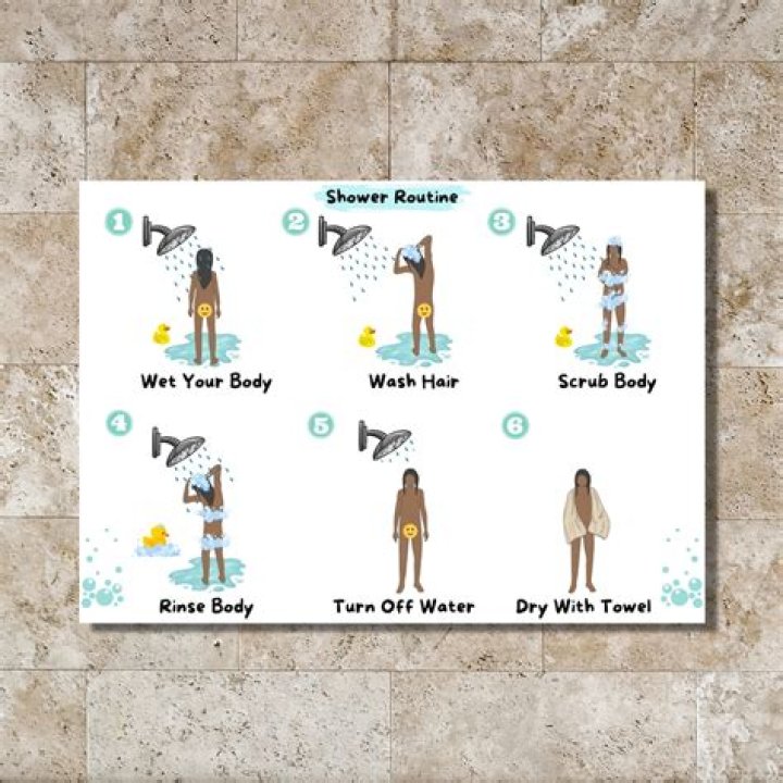 How do you shower with hard water?