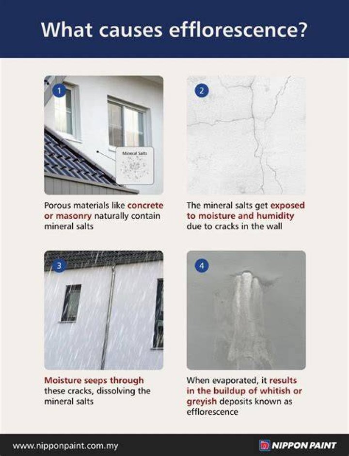 How do you stop efflorescence?