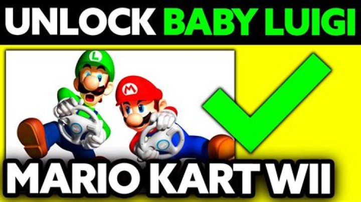 How do you unlock Baby Luigi?