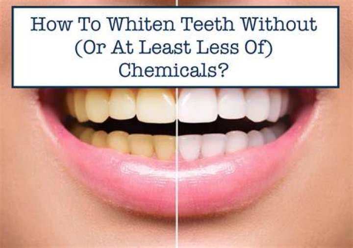 How do you whiten fake teeth?