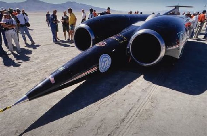 How fast does the Thrust SSC go 0 to 60?